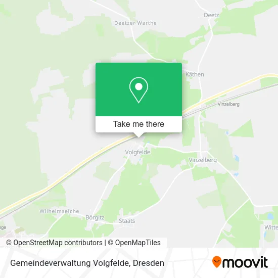 Карта Gemeindeverwaltung Volgfelde