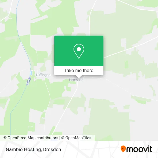 Карта Gambio Hosting