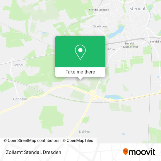 Карта Zollamt Stendal