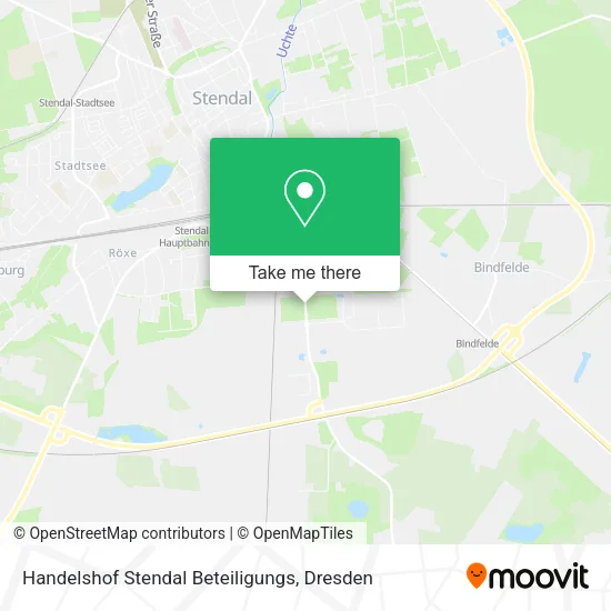 Карта Handelshof Stendal Beteiligungs