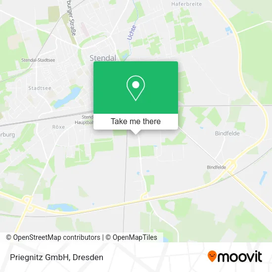 Карта Priegnitz GmbH