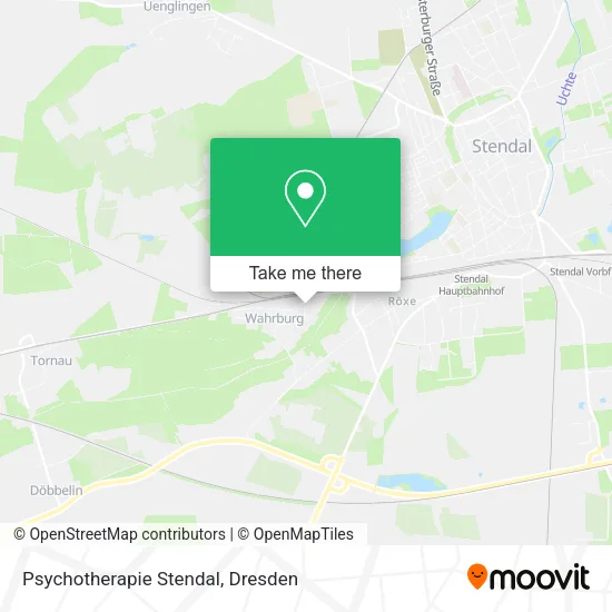 Карта Psychotherapie Stendal