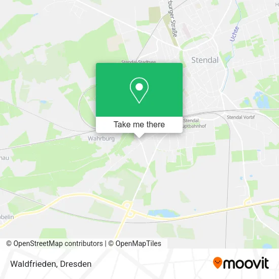 Карта Waldfrieden