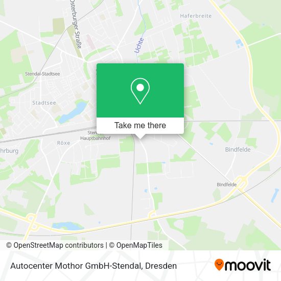 Карта Autocenter Mothor GmbH-Stendal