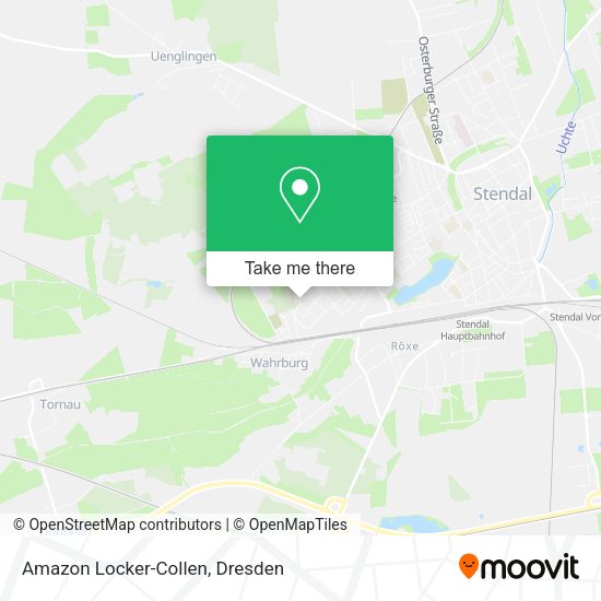 Карта Amazon Locker-Collen