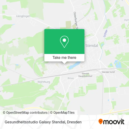 Карта Gesundheitsstudio Galaxy Stendal