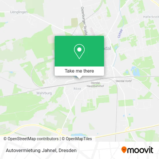 Карта Autovermietung Jahnel