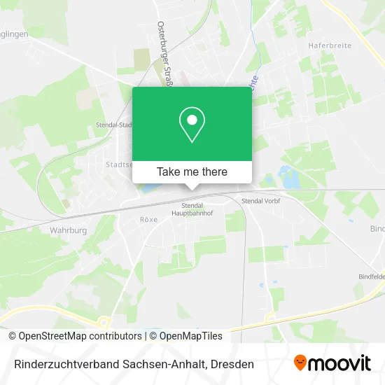 Карта Rinderzuchtverband Sachsen-Anhalt