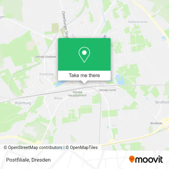 Карта Postfiliale