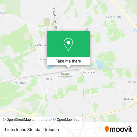 Карта Lieferfuchs Stendal