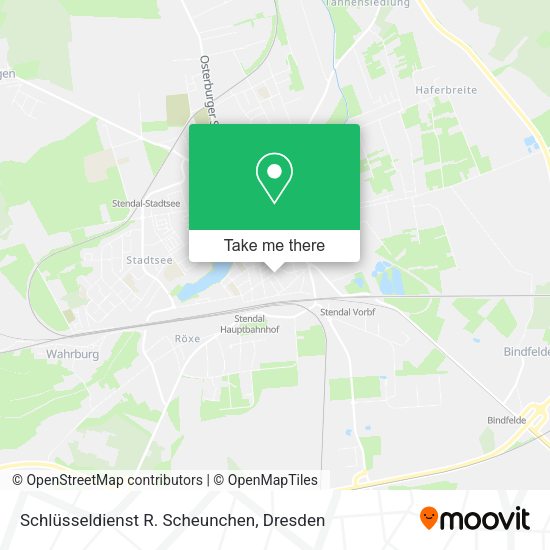 Карта Schlüsseldienst R. Scheunchen