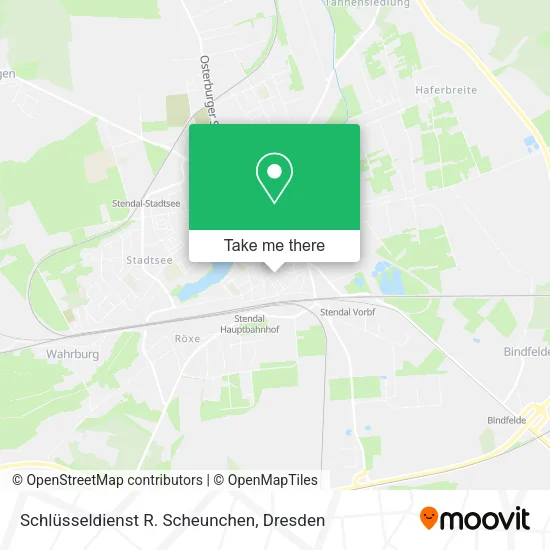 Карта Schlüsseldienst R. Scheunchen