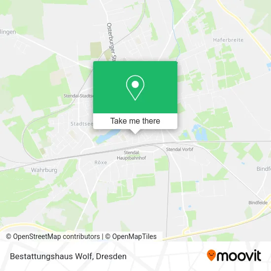 Карта Bestattungshaus Wolf