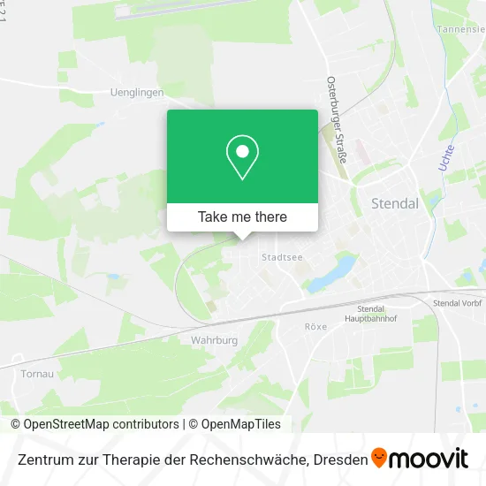 Карта Zentrum zur Therapie der Rechenschwäche
