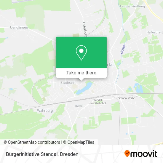 Карта Bürgerinitiative Stendal