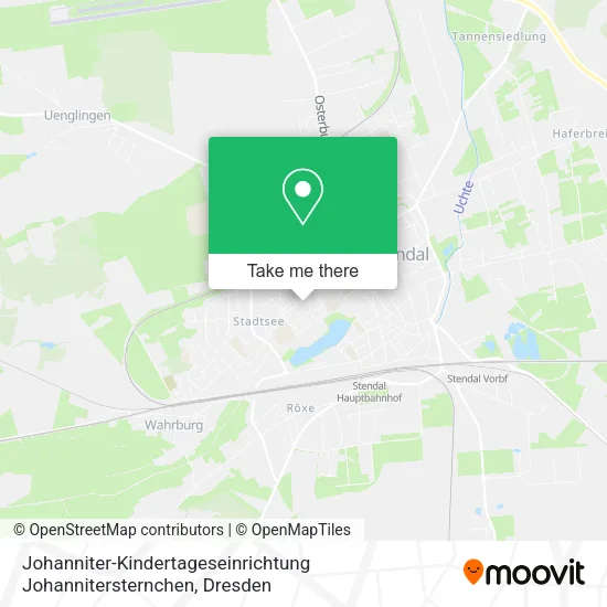 Карта Johanniter-Kindertageseinrichtung Johannitersternchen
