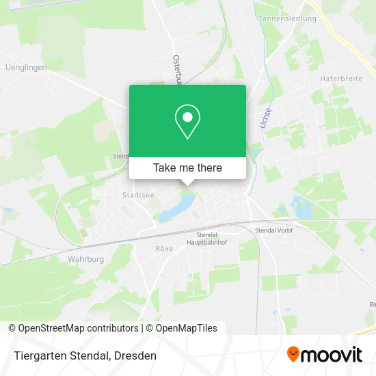 Карта Tiergarten Stendal