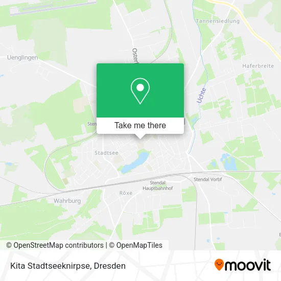 Карта Kita Stadtseeknirpse