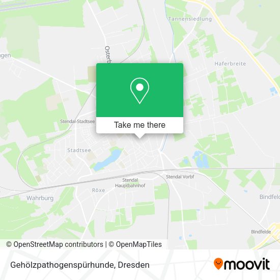 Карта Gehölzpathogenspürhunde