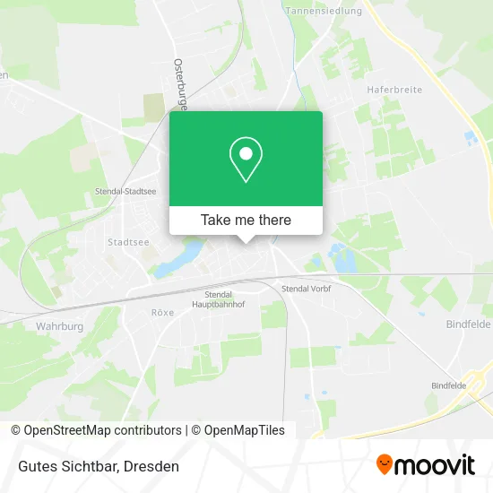 Карта Gutes Sichtbar