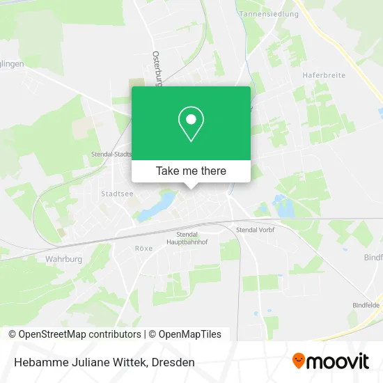 Карта Hebamme Juliane Wittek