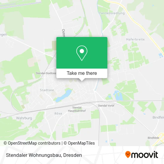 Карта Stendaler Wohnungsbau
