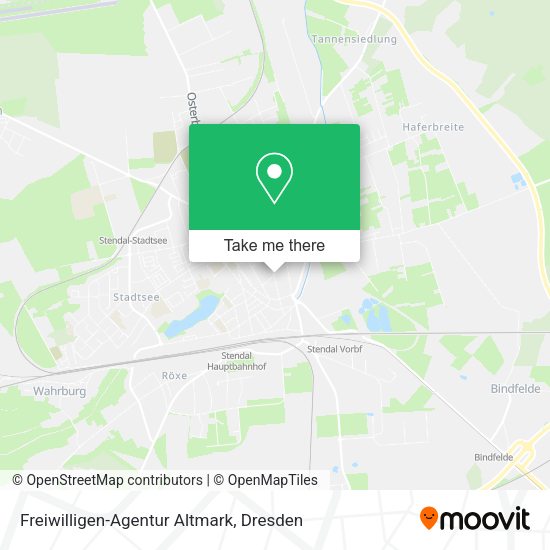 Карта Freiwilligen-Agentur Altmark