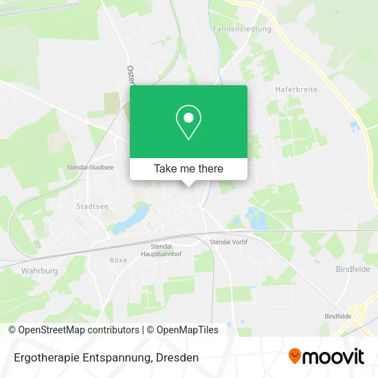 Карта Ergotherapie Entspannung
