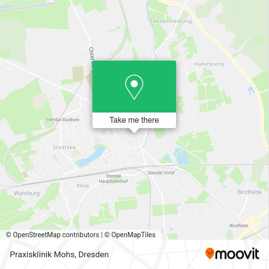 Карта Praxisklinik Mohs