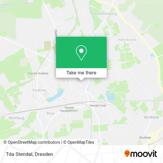 Карта Tda Stendal
