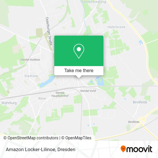 Карта Amazon Locker-Lilinoe