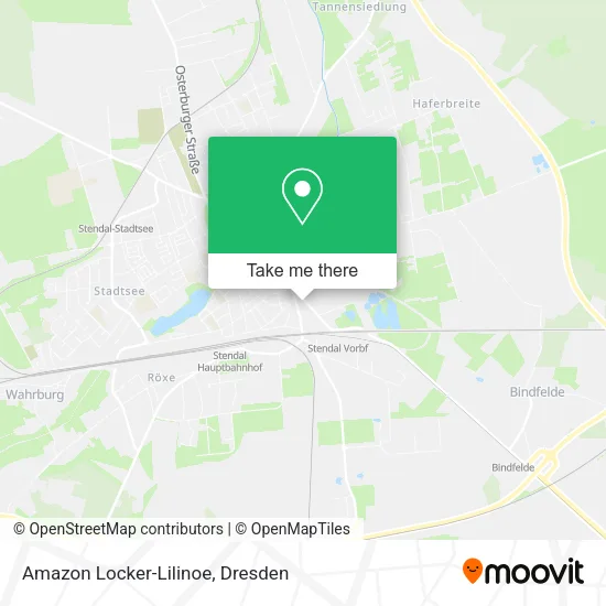 Карта Amazon Locker-Lilinoe