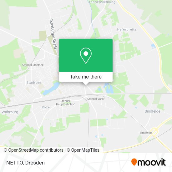 NETTO map