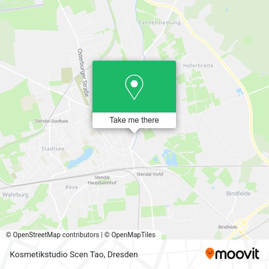 Карта Kosmetikstudio Scen Tao