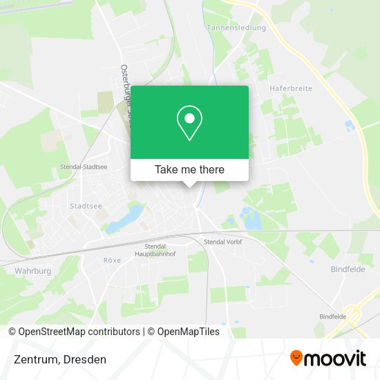 Карта Zentrum