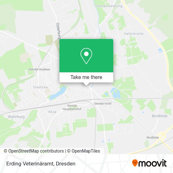 Карта Erding Veterinäramt