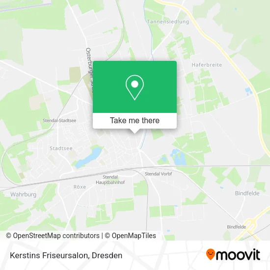 Карта Kerstins Friseursalon