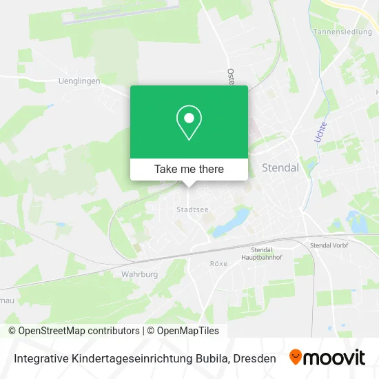 Карта Integrative Kindertageseinrichtung Bubila