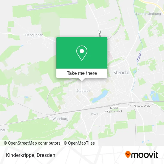 Карта Kinderkrippe
