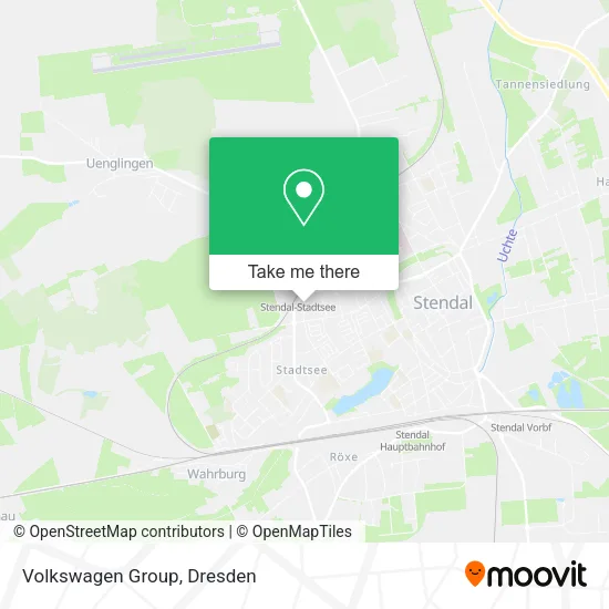 Карта Volkswagen Group