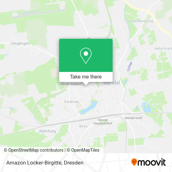 Карта Amazon Locker-Birgitte