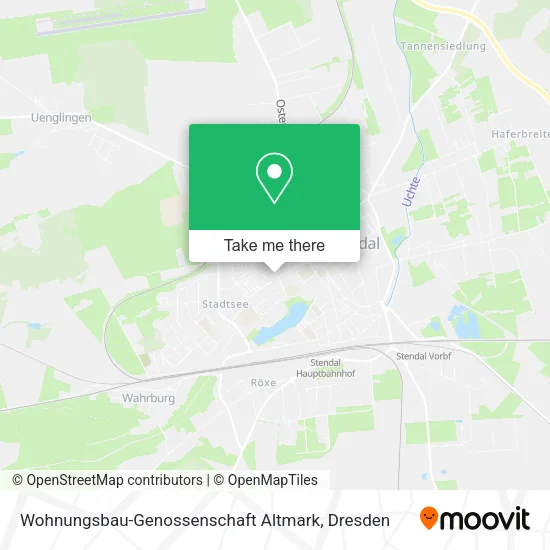 Карта Wohnungsbau-Genossenschaft Altmark