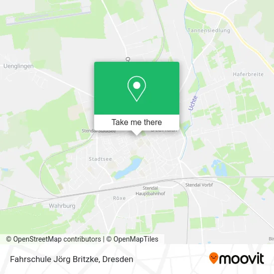 Карта Fahrschule Jörg Britzke
