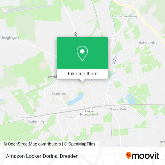 Карта Amazon Locker-Dorina