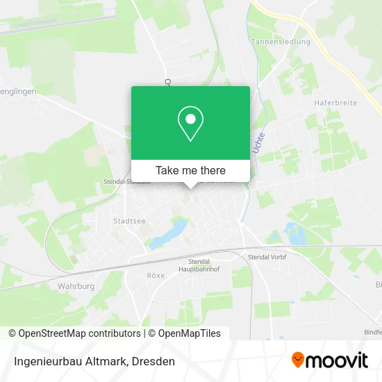 Карта Ingenieurbau Altmark