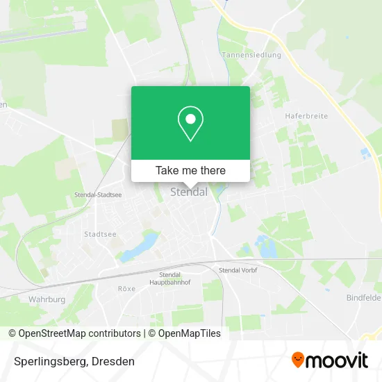 Карта Sperlingsberg