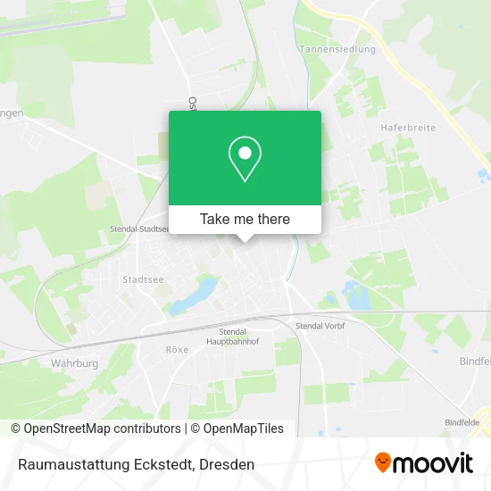 Карта Raumaustattung Eckstedt