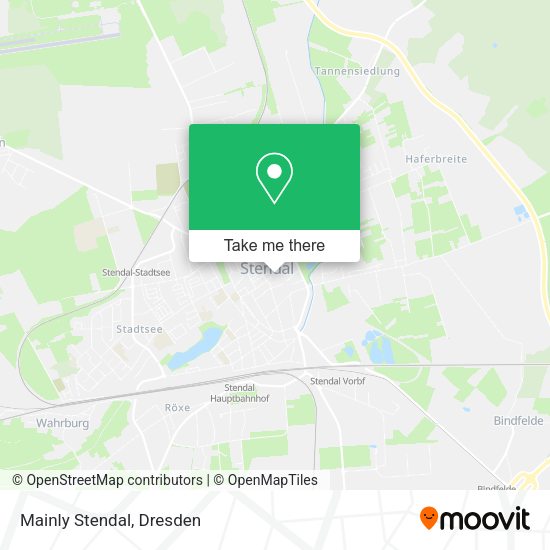 Карта Mainly Stendal