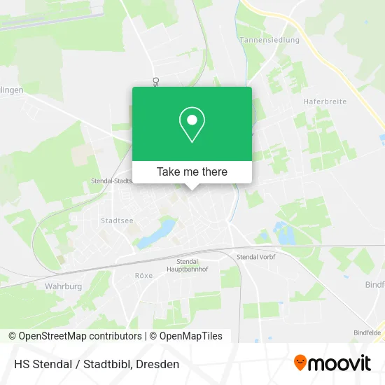 Карта HS Stendal / Stadtbibl