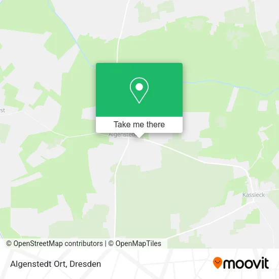 Карта Algenstedt Ort